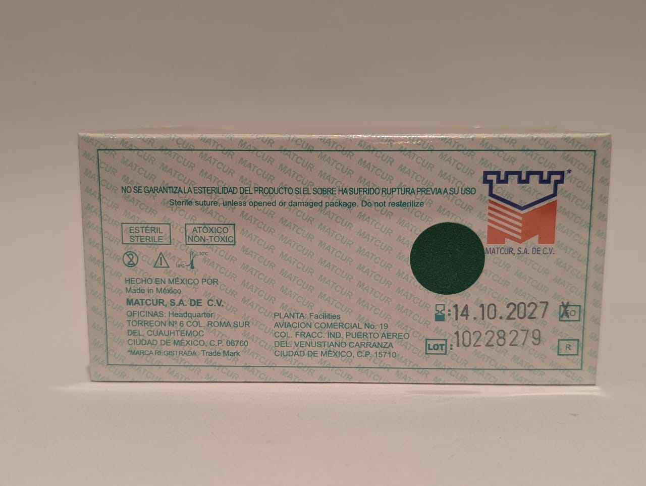 Sutura Sintetica MATNY