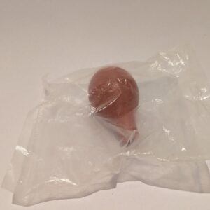 Bulbo de caucho natural color rojo