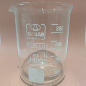 Vaso de precipitado 1000 ml. Isolab